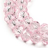 Transparent Baking Paint Glass Beads X1-DGLA-A034-T6mm-D04-3