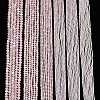 Transparent Glass Beads Strands X-EGLA-A044-T8mm-MB22-2