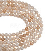 Natural Pink Aventurine Beads Strands G-C280-B05-10mm-5