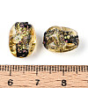 Handmade Foil Lampwork Beads Strands FOIL-T008-07D-4