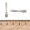 304 Stainless Steel Pendants STAS-P446-01B-P-3