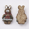 Bunny Resin Cabochons X-CRES-S357-11B-2