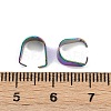 304 Stainless Steel Snap On Bails STAS-C135-01B-RC-3