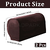 1 Pair Imitation Leather Sofa Armrest Covers AJEW-CL0002-21A-2