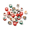 Handmade Polymer Clay Beads CLAY-R006-07-1