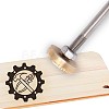Stamping Embossing Soldering Iron with Stamp AJEW-WH0113-15-16-1