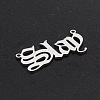 Non-Tarnish 201 Stainless Steel Links STAS-R111-JA645-1-2