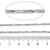 Handmade 304 Stainless Steel Boston Link Chains STAS-F341-07P-3