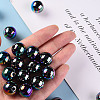Opaque Acrylic Beads X-MACR-S370-D16mm-S002-5