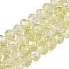 Transparent Glass Beads Strands GLAA-T023-4mm-A05-1