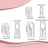 3 Styles 925 Sterling Silver Cord End STER-PH0002-45-2