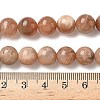 Round Natural Multi-Moonstone Beads Strands LS-G-I176-09-10mm-02-2
