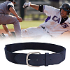 1Pc Imitation Leather & Polyester Elastic Softball Belts AJEW-CL0001-37A-6