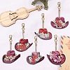 Flower Hat DIY Pendant Decoration Diamond Painting Kit PW-WG43605-01-4