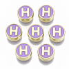 Alloy Enamel Beads ENAM-S122-028H-NR-1
