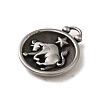 304 Stainless Steel Pendants STAS-L022-306AS-02-2