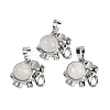 Natural Quartz Crystal Pendants G-I374-A-P17-1