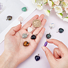 SUPERFINDINGS 12Pcs 12 Style Natural & Synthetic Gemstone Pendants G-FH0001-22-4