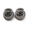 Alloy Spring Cord Locks FIND-WH0110-063B-1