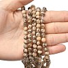 Natural Feldspar Beads Strands G-S259-26-6mm-3
