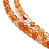 Natural Agate Beads Strands G-F417-01-4mm-4