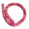 Dyed Natural White Jade Beads Strands GG-CBA88FB-01A-4
