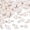 Natural Cultured Freshwater Pearl Pendants PALLOY-CW00004-3
