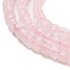 Natural Rose Quartz Beads Strands G-H042-B23-01-4