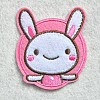Bunny Computerized Embroidery Cloth Iron on/Sew on Patches DIY-I013-19-1