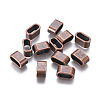 Tibetan Style Slider Charms for Leather Bracelet Making TIBEB-A101908-R-FF-1