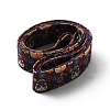 2M Halloween Theme Polyester Ribbons OCOR-WH0070-39B-01-2
