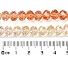 Transparent Painted Glass Beads Strands X1-DGLA-A034-T8mm-A20-4