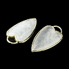 Natural White Moonstone Pendants G-O204-02J-3