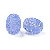 Transparent Resin European Jelly Colored Beads RESI-B025-01A-05-2