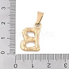304 Stainless Steel Pendants X-STAS-F235-01G-B-6