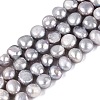Natural Cultured Freshwater Pearl Beads Strands PEAR-N014-06C-01-2