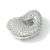 Rack Plating Brass Cubic Zirconia Pendants KK-S378-02P-D-2