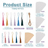 DIY Bookmark Making Kit DIY-BG0001-61-2