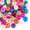 55Pcs 11 Colors Natural White Jade Dyed Beads G-TA0002-74-3