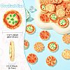 30Pcs 5 Styles Resin Imitation Pizza RESI-CJ0005-27-2