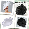 2Pcs 2 Colors Imitation Hemp Hat Embryo DIY-GF0009-72-5