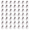 50PCS 925 Sterling Silver Beads Spacer STER-TA0001-30-2