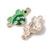 Alloy Enamel Connector Charms ENAM-I054-04E-2