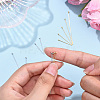 Brass Ball Head Pins KK-YW0004-03C-G-2