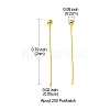 Brass Ball Head pins KK-YW0001-97C-G-3