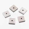 Non-Tarnish 304 Stainless Steel Spacer Beads STAS-E134-4mm-19P-1
