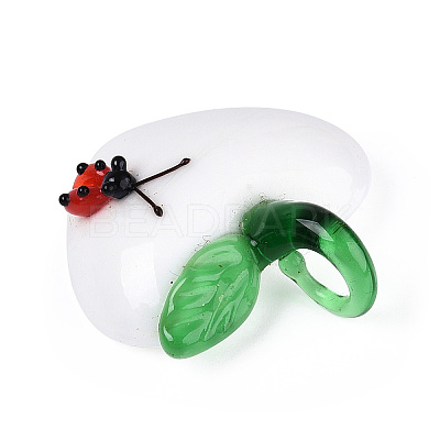 Handmade Lampwork Pendants LAMP-N034-15A-1