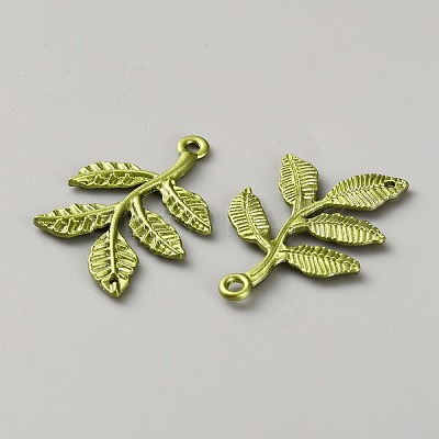 Spray Painted Alloy Connector Charms FIND-WH0365-088D-1