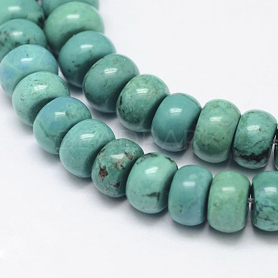 Natural Magnesite Beads Strands TURQ-P027-12-1