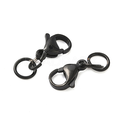 304 Stainless Steel Lobster Claw Clasps STAS-K313-01E-EB-1